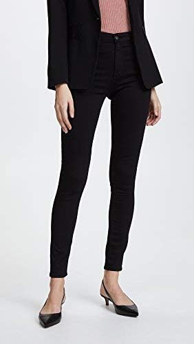 AG Adriano Goldschmied Women's The Farrah Skinny Jean Super Black
